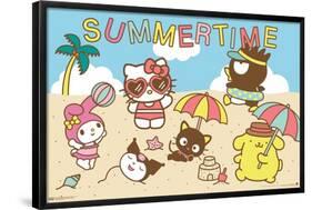 Hello Kitty and Friends: 22 Seize The Moment - Beach-Trends International-Framed Poster