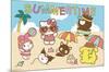 Hello Kitty and Friends: 22 Seize The Moment - Beach-Trends International-Mounted Poster