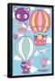 Hello Kitty and Friends: 22 Seize The Moment - Hot Air Balloons-Trends International-Framed Poster