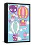 Hello Kitty and Friends: 22 Seize The Moment - Hot Air Balloons-Trends International-Framed Stretched Canvas