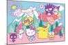 Hello Kitty and Friends: 22 Spring - Happiness Overload-Trends International-Mounted Poster