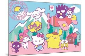 Hello Kitty and Friends: 22 Spring - Happiness Overload-Trends International-Mounted Poster