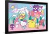 Hello Kitty and Friends: 22 Spring - Happiness Overload-Trends International-Framed Poster