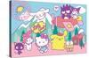 Hello Kitty and Friends: 22 Spring - Happiness Overload-Trends International-Stretched Canvas