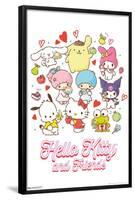 Hello Kitty and Friends: 23 Favorite Flavors - Kawaii-Trends International-Framed Poster