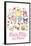 Hello Kitty and Friends: 23 Favorite Flavors - Kawaii-Trends International-Framed Poster