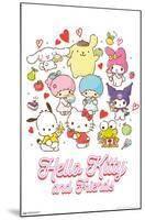 Hello Kitty and Friends: 23 Favorite Flavors - Kawaii-Trends International-Mounted Poster