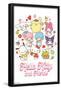 Hello Kitty and Friends: 23 Favorite Flavors - Kawaii-Trends International-Framed Poster