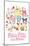 Hello Kitty and Friends: 23 Favorite Flavors - Kawaii-Trends International-Mounted Poster