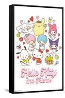 Hello Kitty and Friends: 23 Favorite Flavors - Kawaii-Trends International-Framed Stretched Canvas