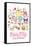 Hello Kitty and Friends: 23 Favorite Flavors - Kawaii-Trends International-Framed Stretched Canvas