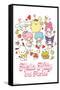 Hello Kitty and Friends: 23 Favorite Flavors - Kawaii-Trends International-Framed Stretched Canvas