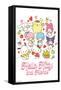 Hello Kitty and Friends: 23 Favorite Flavors - Kawaii-Trends International-Framed Stretched Canvas