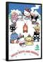 Hello Kitty and Friends: 24 Aspen - Marshmallows-Trends International-Framed Poster