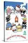 Hello Kitty and Friends: 24 Aspen - Marshmallows-Trends International-Stretched Canvas