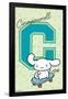 Hello Kitty and Friends: 24 College Letter - Cinnamoroll-Trends International-Framed Poster