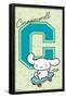 Hello Kitty and Friends: 24 College Letter - Cinnamoroll-Trends International-Framed Poster