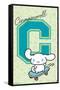 Hello Kitty and Friends: 24 College Letter - Cinnamoroll-Trends International-Framed Stretched Canvas