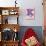Hello Kitty and Friends: 24 College Letter - Kuromi-Trends International-Stretched Canvas displayed on a wall