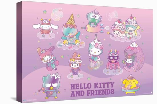 Hello Kitty and Friends: 24 Dreamland - Group-Trends International-Stretched Canvas