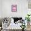 Hello Kitty and Friends: 24 Flowers - Kuromi-Trends International-Framed Poster displayed on a wall