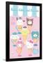 Hello Kitty and Friends: 24 Ice Cream Parlor - Group-Trends International-Framed Poster