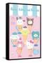 Hello Kitty and Friends: 24 Ice Cream Parlor - Group-Trends International-Framed Stretched Canvas