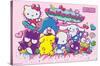 Hello Kitty and Friends: 24 Tokyo Skate Group Play-Trends International-Stretched Canvas