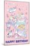 Hello Kitty and Friends - Happy Birthday-Trends International-Mounted Poster