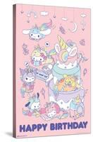 Hello Kitty and Friends - Happy Birthday-Trends International-Stretched Canvas