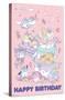 Hello Kitty and Friends - Happy Birthday-Trends International-Stretched Canvas