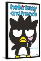 Hello Kitty and Friends: Hello - Badtz-Maru Feature Series-Trends International-Framed Poster