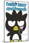 Hello Kitty and Friends: Hello - Badtz-Maru Feature Series-Trends International-Mounted Poster