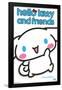 Hello Kitty and Friends: Hello - Cinnamoroll Feature Series-Trends International-Framed Poster