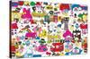 Hello Kitty and Friends: Hello - Group-Trends International-Stretched Canvas