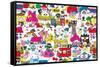 Hello Kitty and Friends: Hello - Group-Trends International-Framed Stretched Canvas