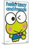 Hello Kitty and Friends: Hello - Keroppi Feature Series-Trends International-Mounted Poster