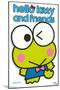 Hello Kitty and Friends: Hello - Keroppi Feature Series-Trends International-Mounted Poster