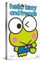 Hello Kitty and Friends: Hello - Keroppi Feature Series-Trends International-Stretched Canvas