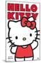 Hello Kitty and Friends: Hello - Kitty White Feature Series-Trends International-Mounted Poster