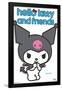 Hello Kitty and Friends: Hello - Kuromi Feature Series-Trends International-Framed Poster