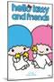 Hello Kitty and Friends: Hello - Little Twin Stars Feature Series-Trends International-Mounted Poster