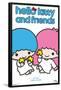 Hello Kitty and Friends: Hello - Little Twin Stars Feature Series-Trends International-Framed Poster