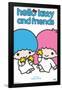 Hello Kitty and Friends: Hello - Little Twin Stars Feature Series-Trends International-Framed Poster