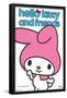 Hello Kitty and Friends: Hello - My Melody Feature Series-Trends International-Framed Poster