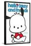 Hello Kitty and Friends: Hello - Pochacco Feature Series-Trends International-Framed Poster