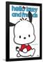 Hello Kitty and Friends: Hello - Pochacco Feature Series-Trends International-Framed Poster