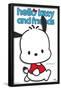 Hello Kitty and Friends: Hello - Pochacco Feature Series-Trends International-Framed Poster