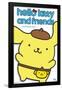 Hello Kitty and Friends: Hello - Pompompurin Feature Series-Trends International-Framed Poster