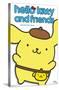 Hello Kitty and Friends: Hello - Pompompurin Feature Series-Trends International-Stretched Canvas